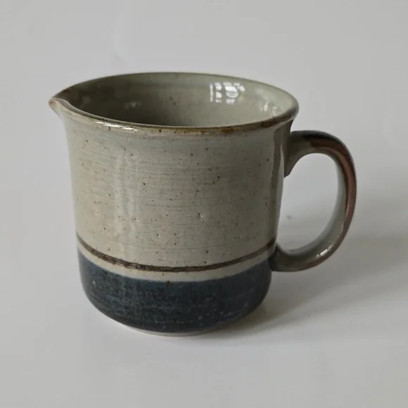 Stoneware Creamer In Mariner By Otagiri Made In Japan Discontinued - Picture 3 of 12